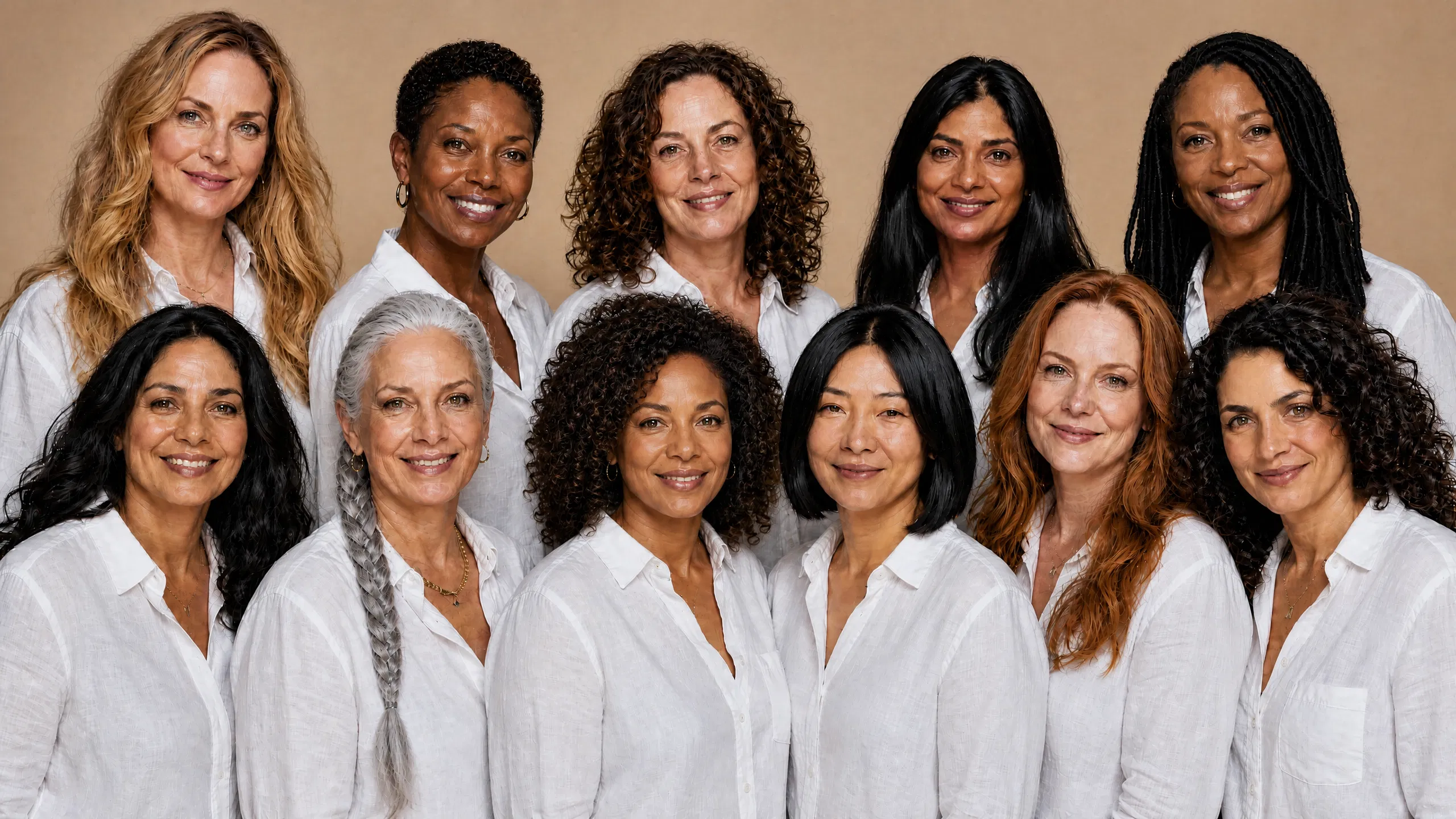 Diverse group of women in midlife